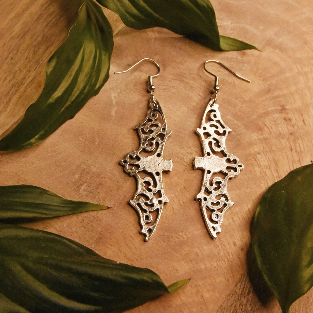 Silver Filigree Earrings