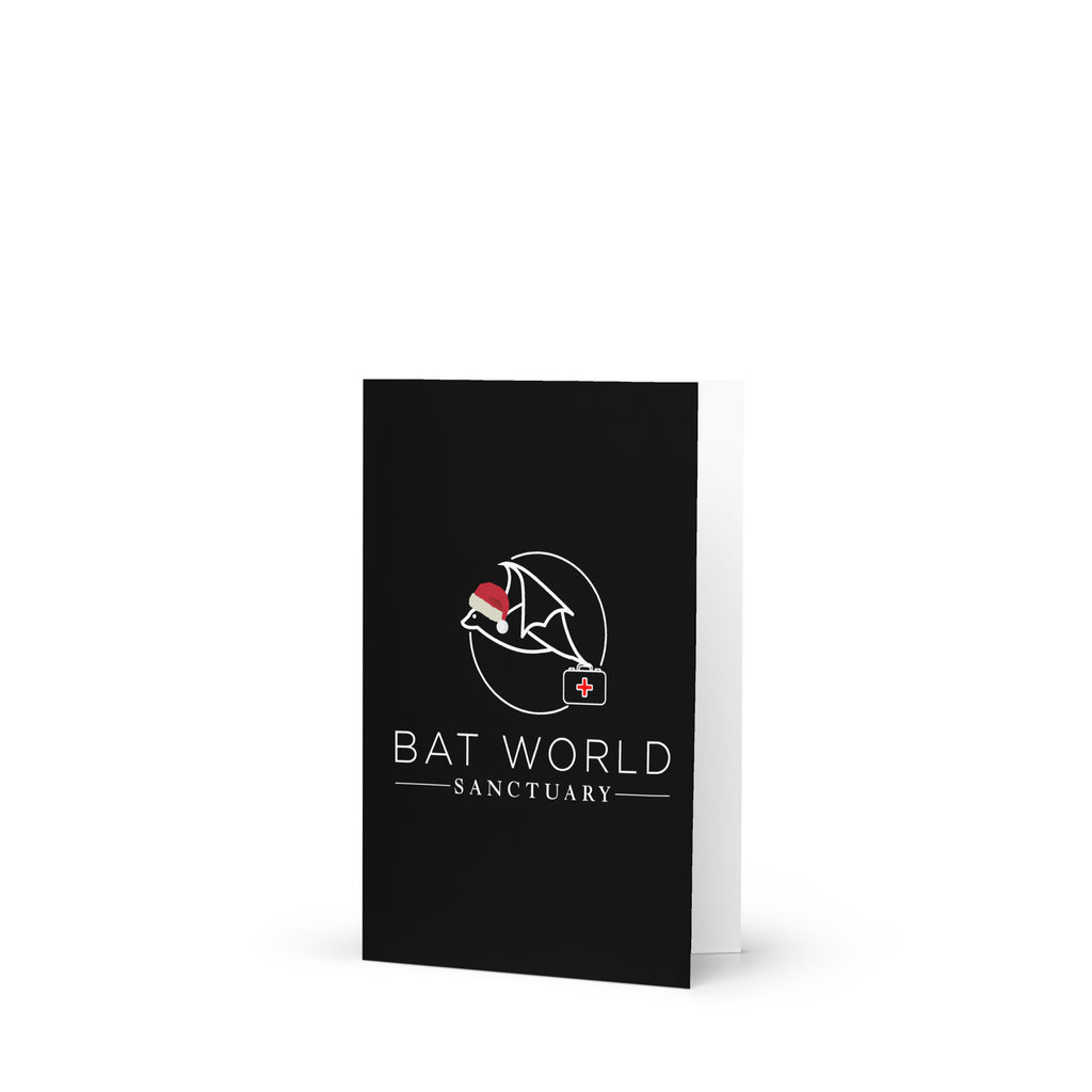 Bat World Logo Christmas Card