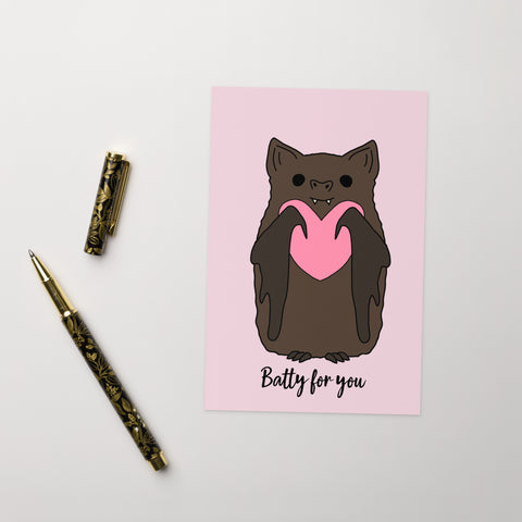 Heart Bat Card