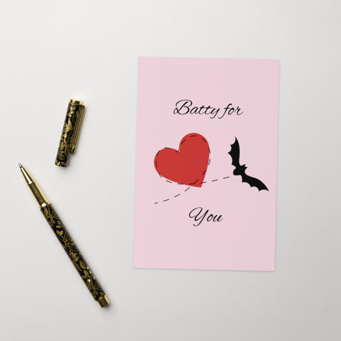 Batty For You Card