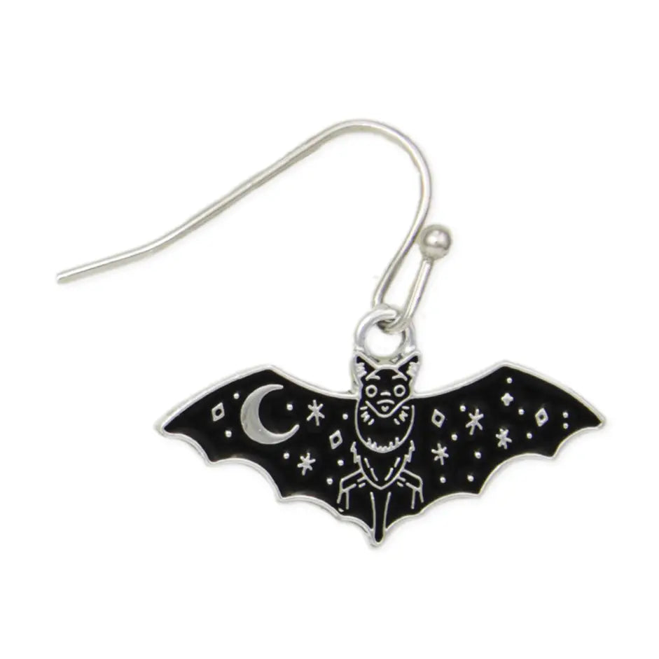 Celestial Bat Earrings