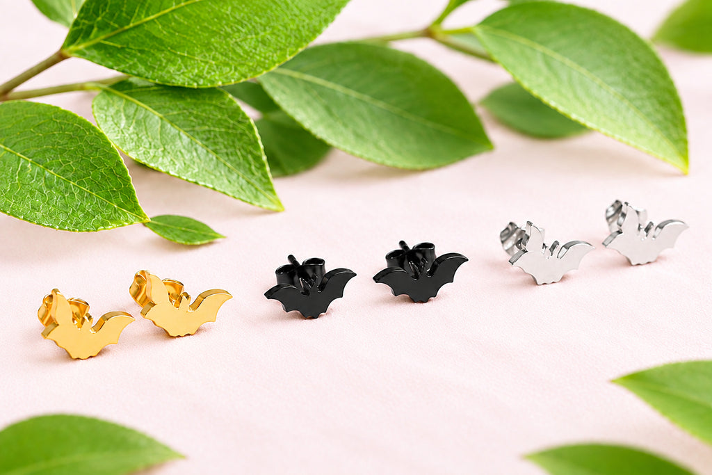 Flying Bat Studs