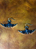 Hanging Bat Earrings