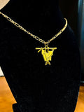 Bat on Branch Necklace