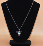 Bat on Branch Necklace