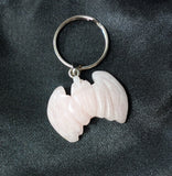 Carved Stone Keychain