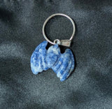 Carved Stone Keychain