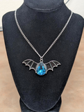 Winged Gemstone Necklace