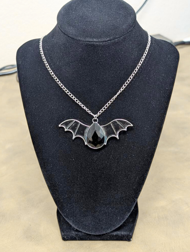 Winged Gemstone Necklace