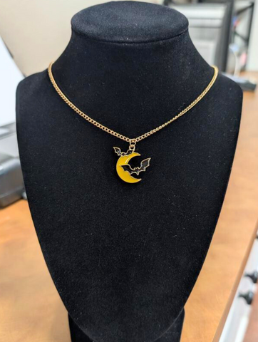 Golden Moon Necklace