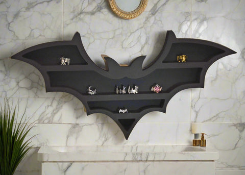 Bat-Shaped Wall Shelf