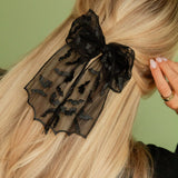 Bat Bow Barrette