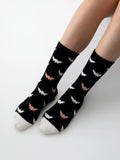 Fuzzy Bat Socks