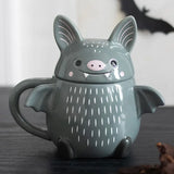 The Cutest Ever Bat Mug - with a Lid!