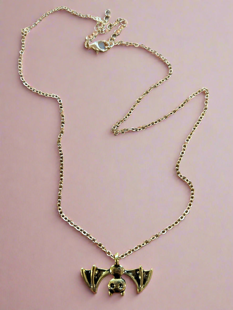 Sweet and Simple Bat Necklace