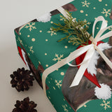 Santa Bat Wrapping Paper Sheets (3)