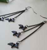 Dangly Bitty Bat Earrings
