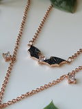 Layered Copper Night Sky Necklace