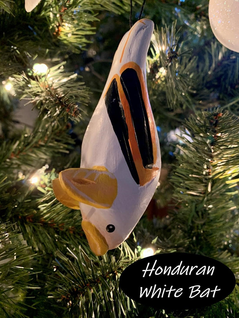 Balsa Wood Bat Ornaments